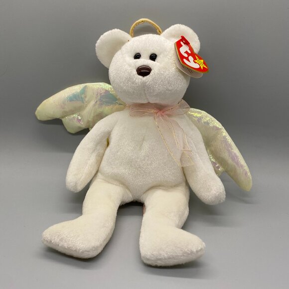 Ty Beanie Babies 1998 Halo Angel Bear - Picture 1 of 8